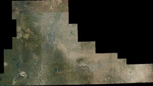 Satellite imagery of Deschutes County, Oregon