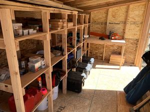 Interior shelves