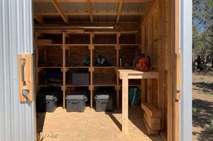 Interior shelves